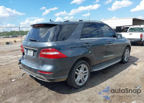 2014 Mercedes-Benz Ml 350 from USA, damaged, VIN 4JGDA5JB7EA381628